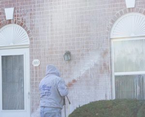 Apartment pressure washing after